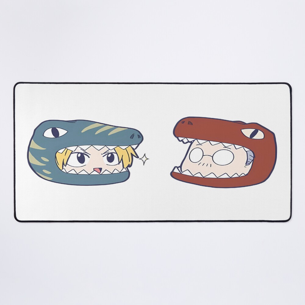 The Chibi Teacher And His Chibi Student Mouse Pad