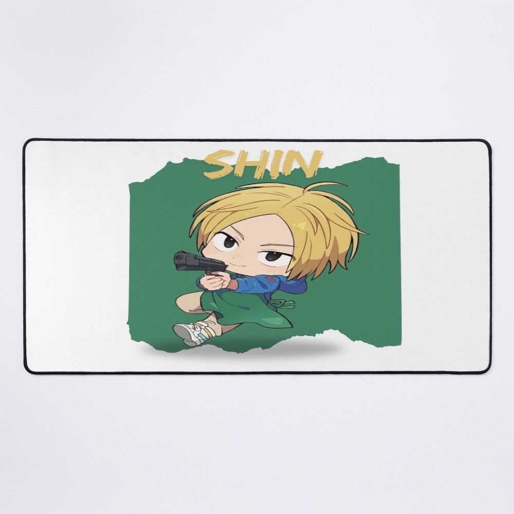 Chibi Shinuu Vintage Graphic Print Mouse Pad