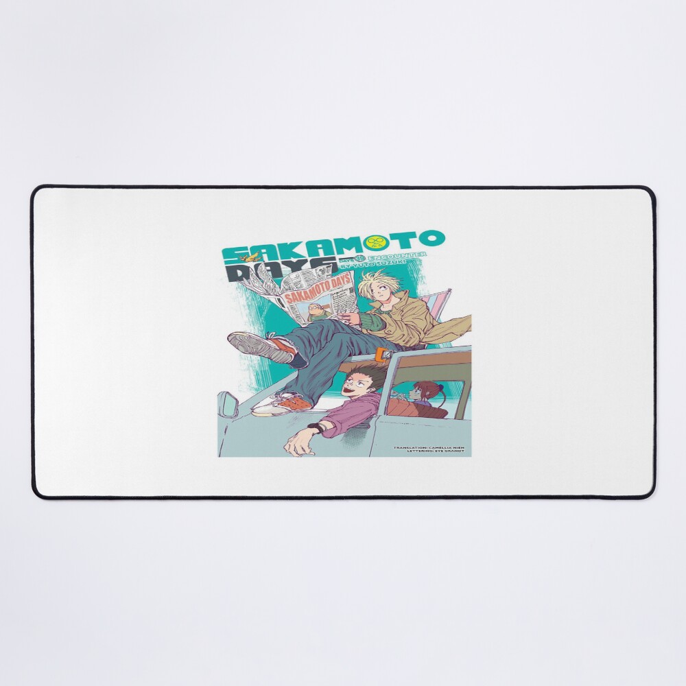 Sakamoto Days Manga Mouse Pad
