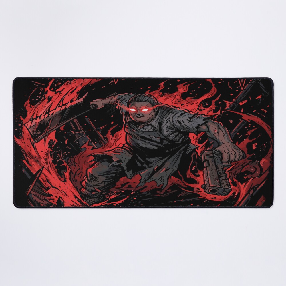 Sakamoto Dark Art Mouse Pad