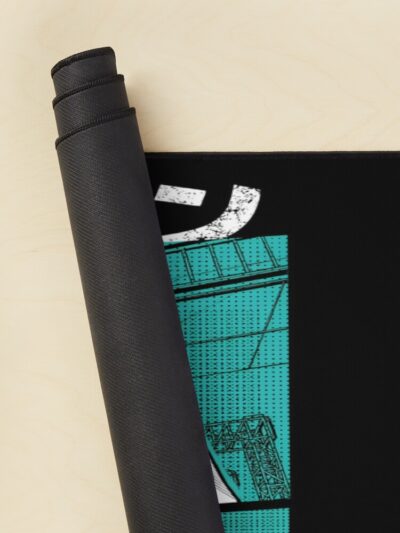 Alternative view of Shin Asakura Classic Iconic Print Artwork Mouse Pad