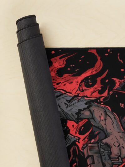 Alternative view of Sakamoto Dark Art Mouse Pad