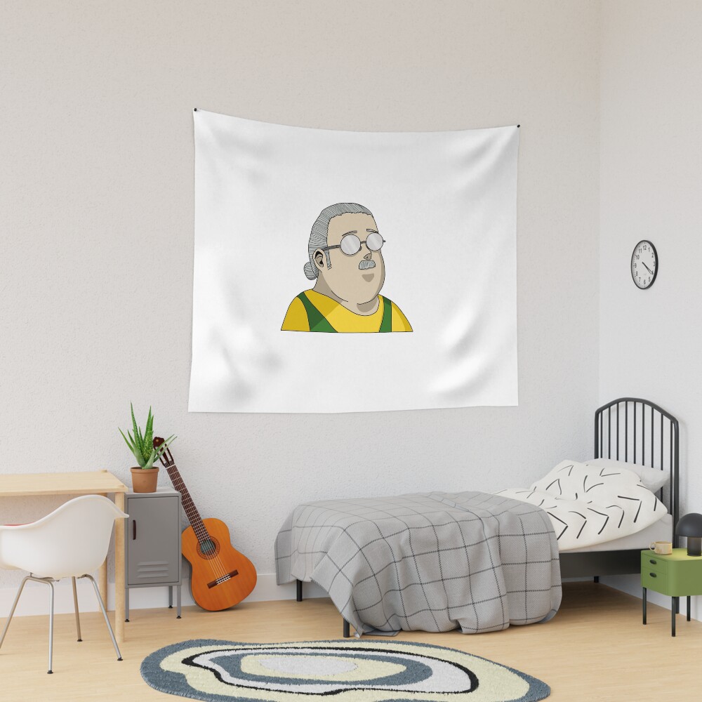 Taro Sakamoto Vintage Graphic Print Tapestry