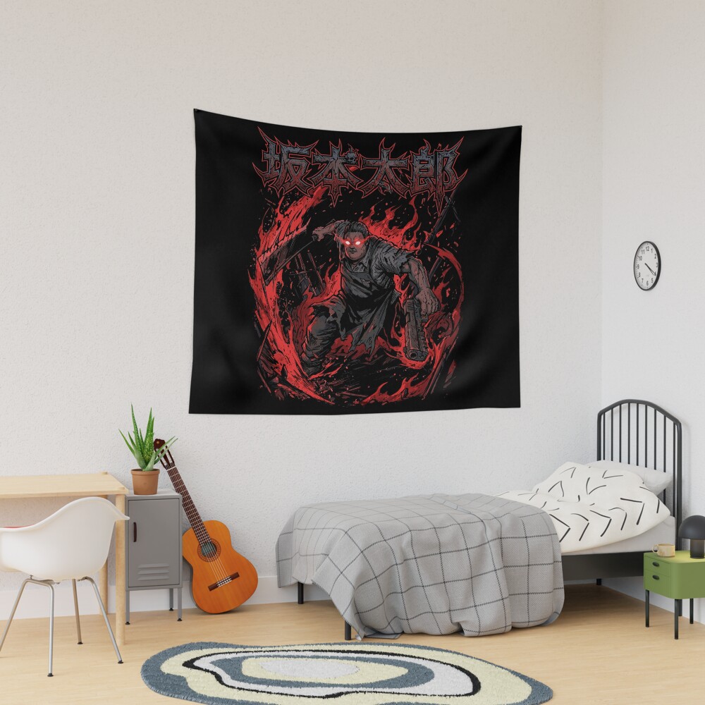 Sakamoto Dark Art Tapestry