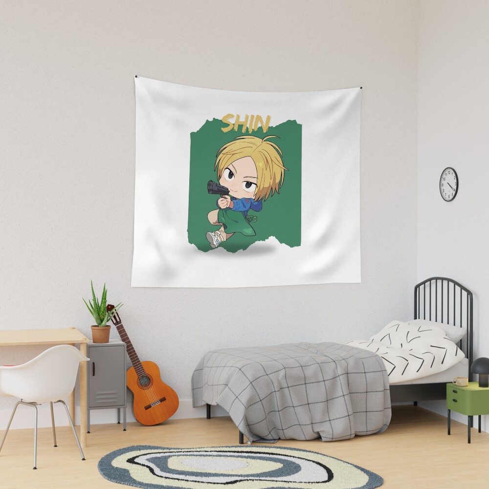 Chibi Shinuu Vintage Graphic Merchandise Tapestry