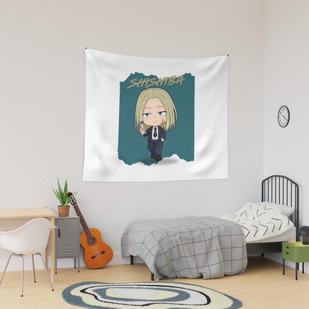 Chibi Shishiba Collectible Legacy Style Tapestry