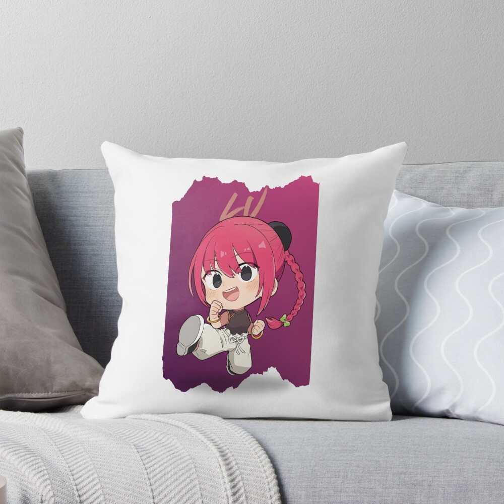 Chibi Lu Artwork Edition Throw Pillow