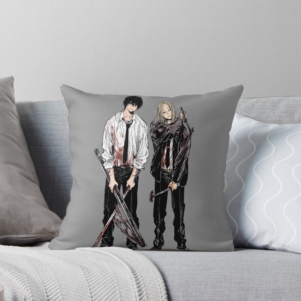 Nagumo And Shishiba Throw Pillow