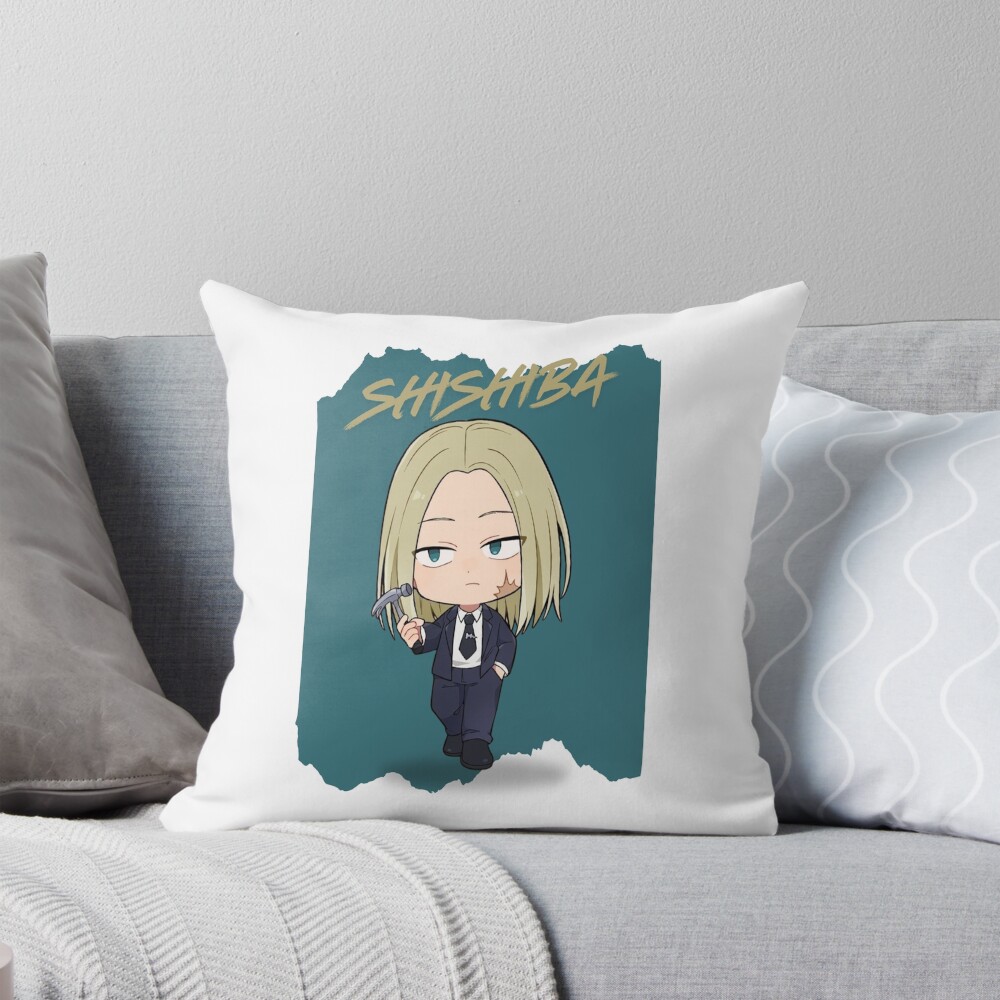 Chibi Shishiba Collectible Legacy Style Throw Pillow