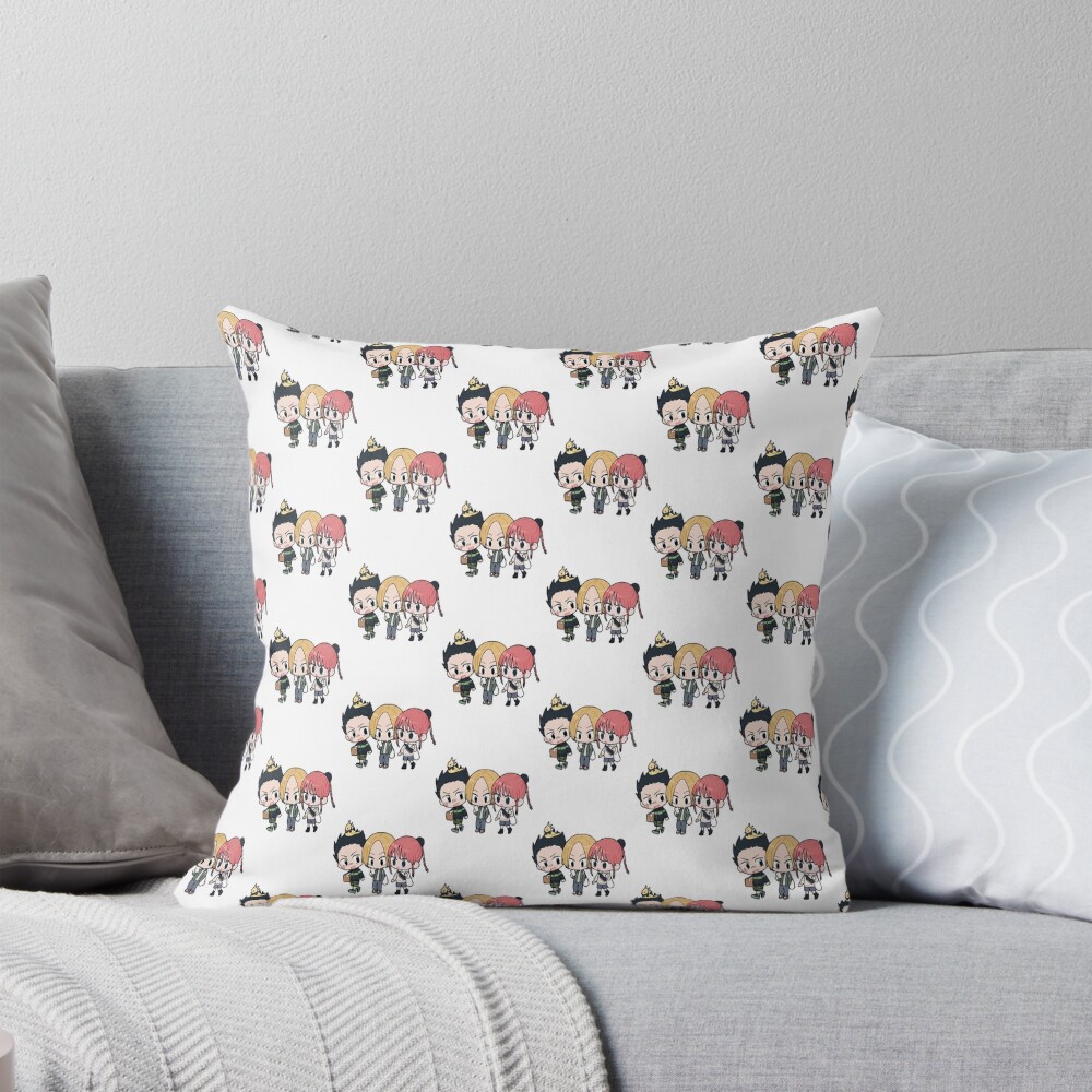 The Mini Groupe Throw Pillow